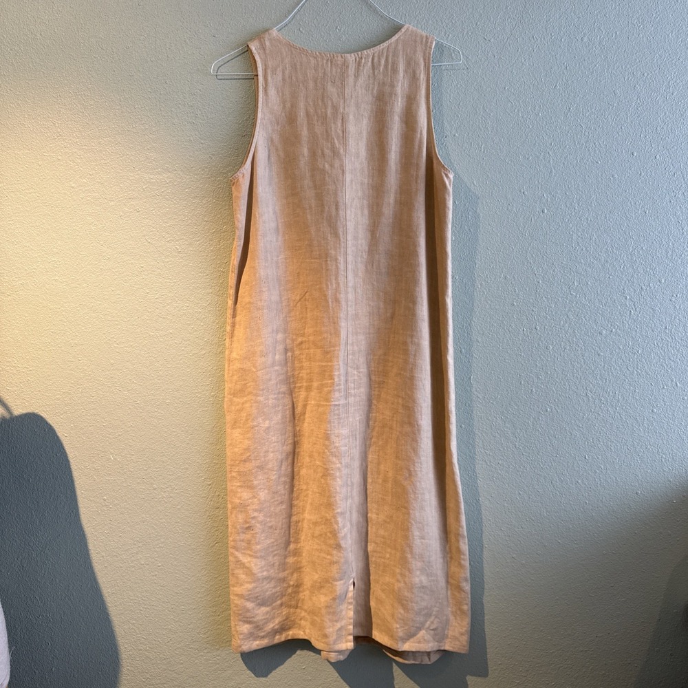 Marc & Ware Women's Sleeveless Linen Maxi Dress,Coastal Grandma, Resort Ware S - Picture 2 of 7